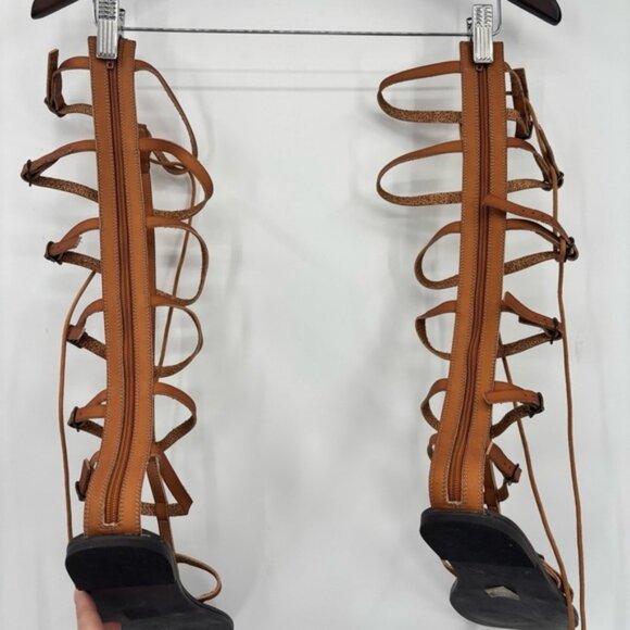 Free People vegan leather gladiator sandals Size 11 - Picture 8 of 9